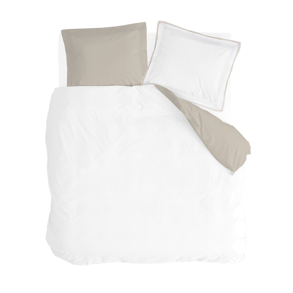 Walra - Dekbedovertrek Classy Tencel - 260x220 - Off White   Beige