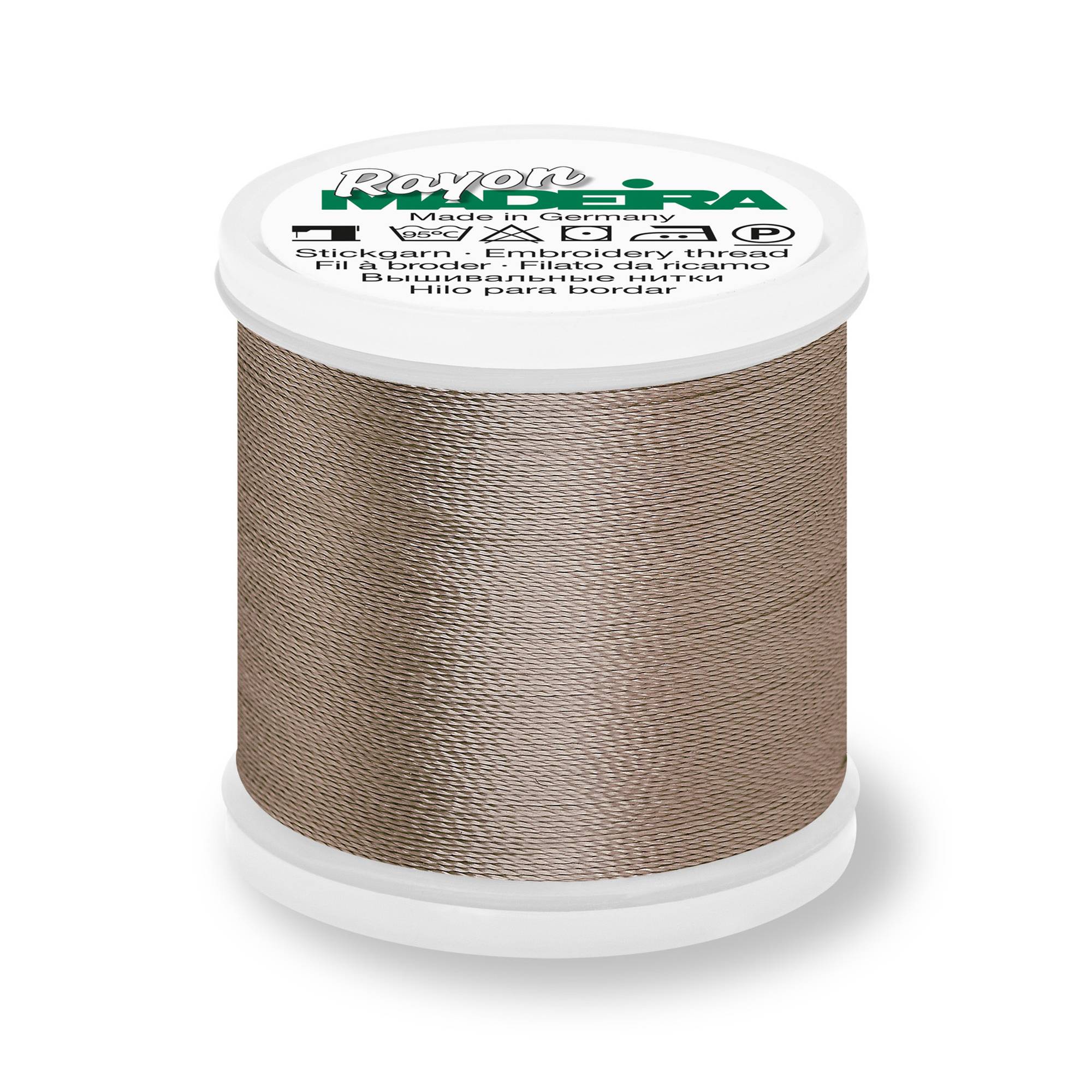Madeira Taupe Rayon 40 Thread 200m (1128)