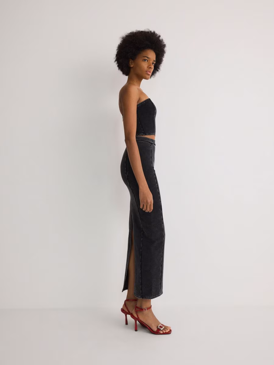 Jersey Midi Skirt