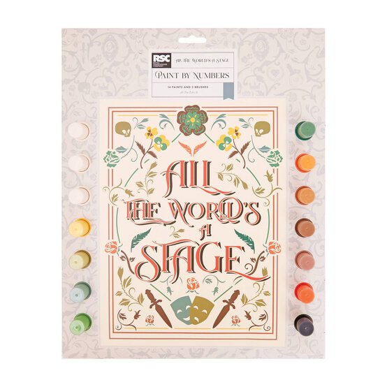 RSC All the World’s A Stage Paint by Numbers