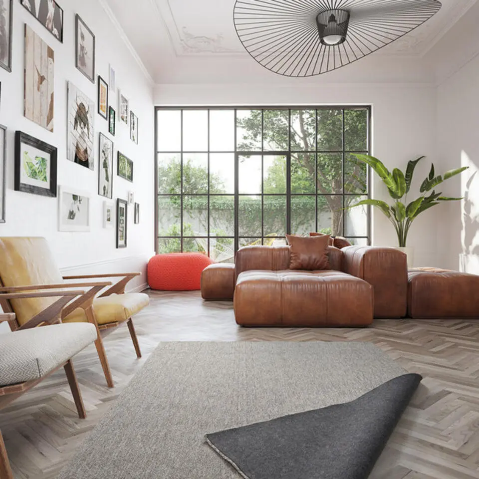 Dutch Lifestyle - Polyester - Vloerkleed - 160x230 cm - Grijs