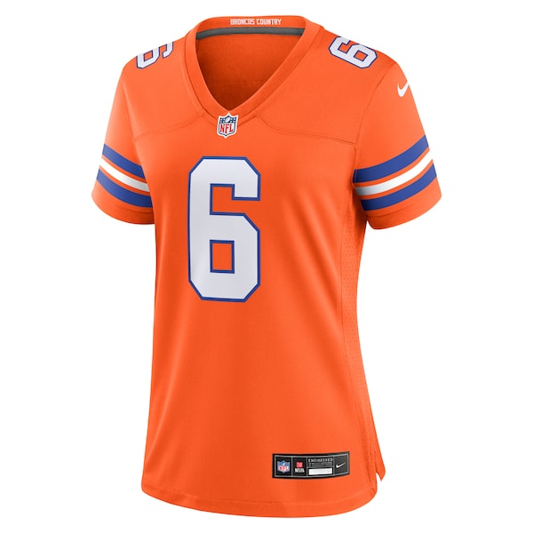 P.J. Locke III Denver Broncos Nike Women's Mile High Collection 1977 Throwback Player Game Jersey - Orange