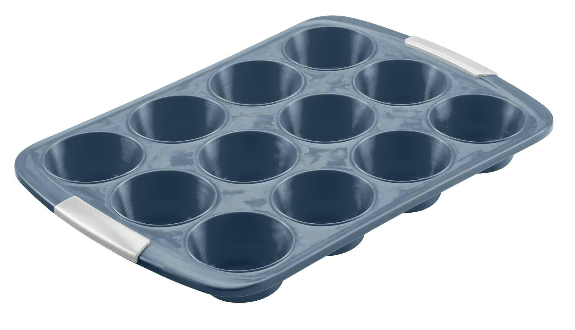 Vida by PADERNO Silicone Non-Stick Muffin Pan, 12-Cup
