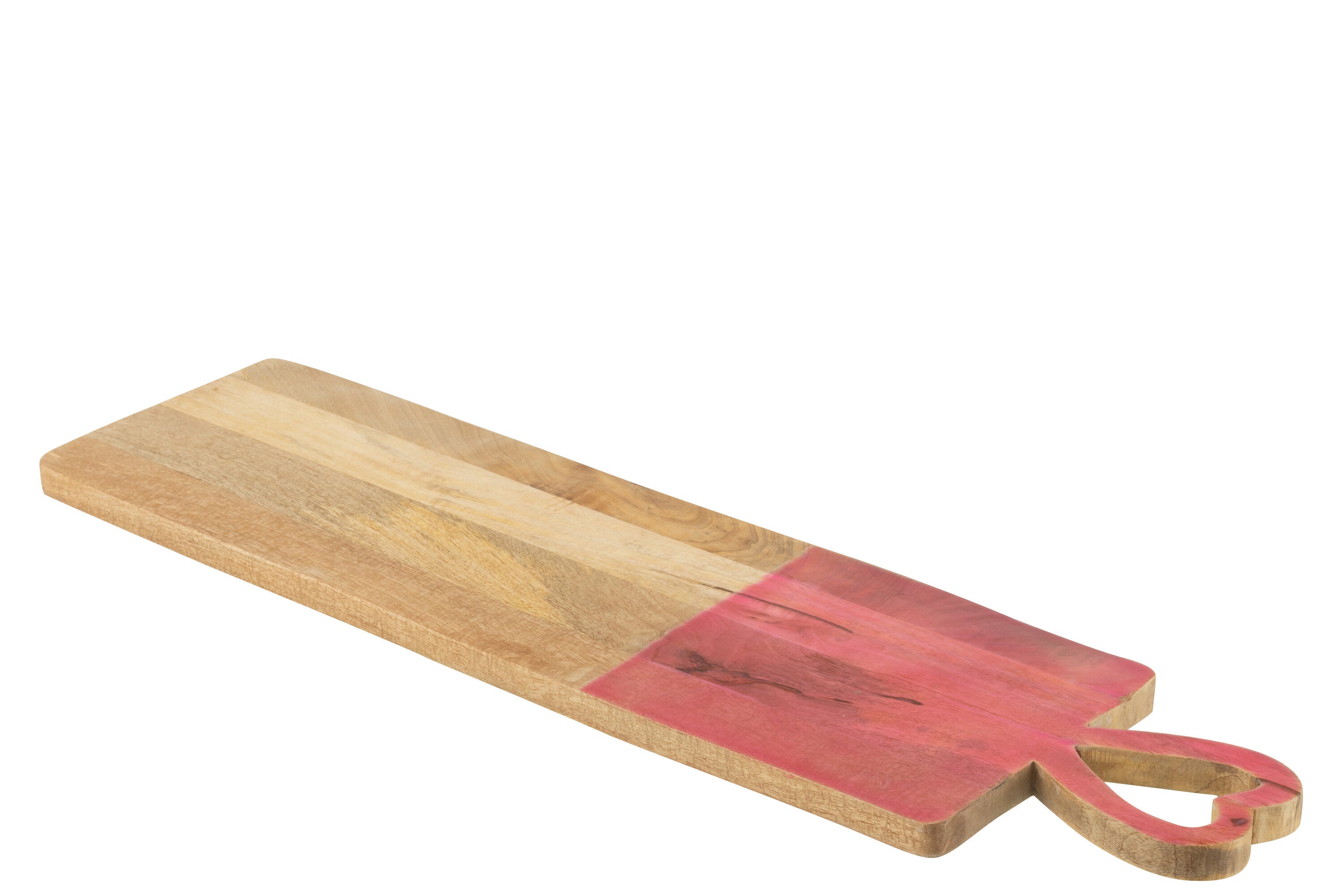 J-Line snijplank Lang - hout - roze