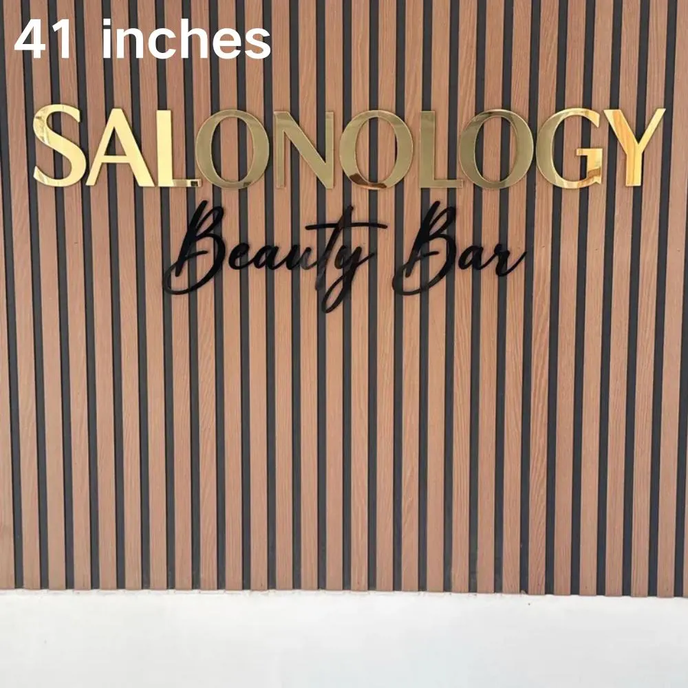 Custom 3D Acrylic Business Logo Sign, Office Wall Decor