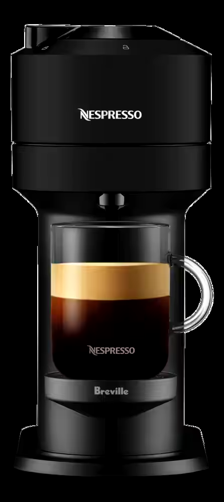 Nespresso Vertuo Next Coffee & Espresso Machine by Breville, Matte Black