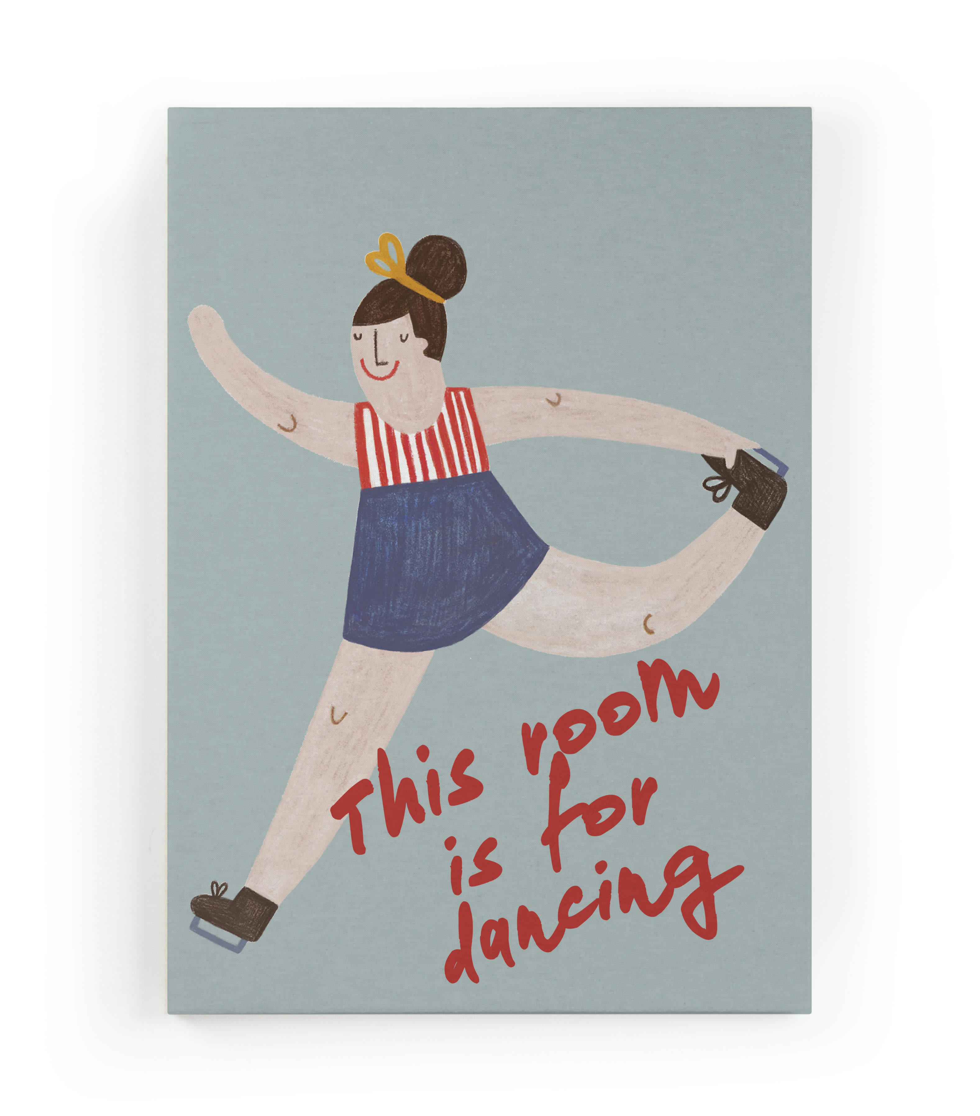 DANCING - Peinture sur toile 60x40 Imprimé Dancer