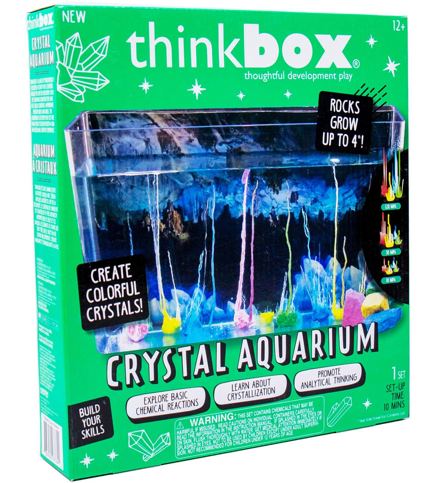 ThinkBox Crystal Growing Aquarium Set, Ages 12+