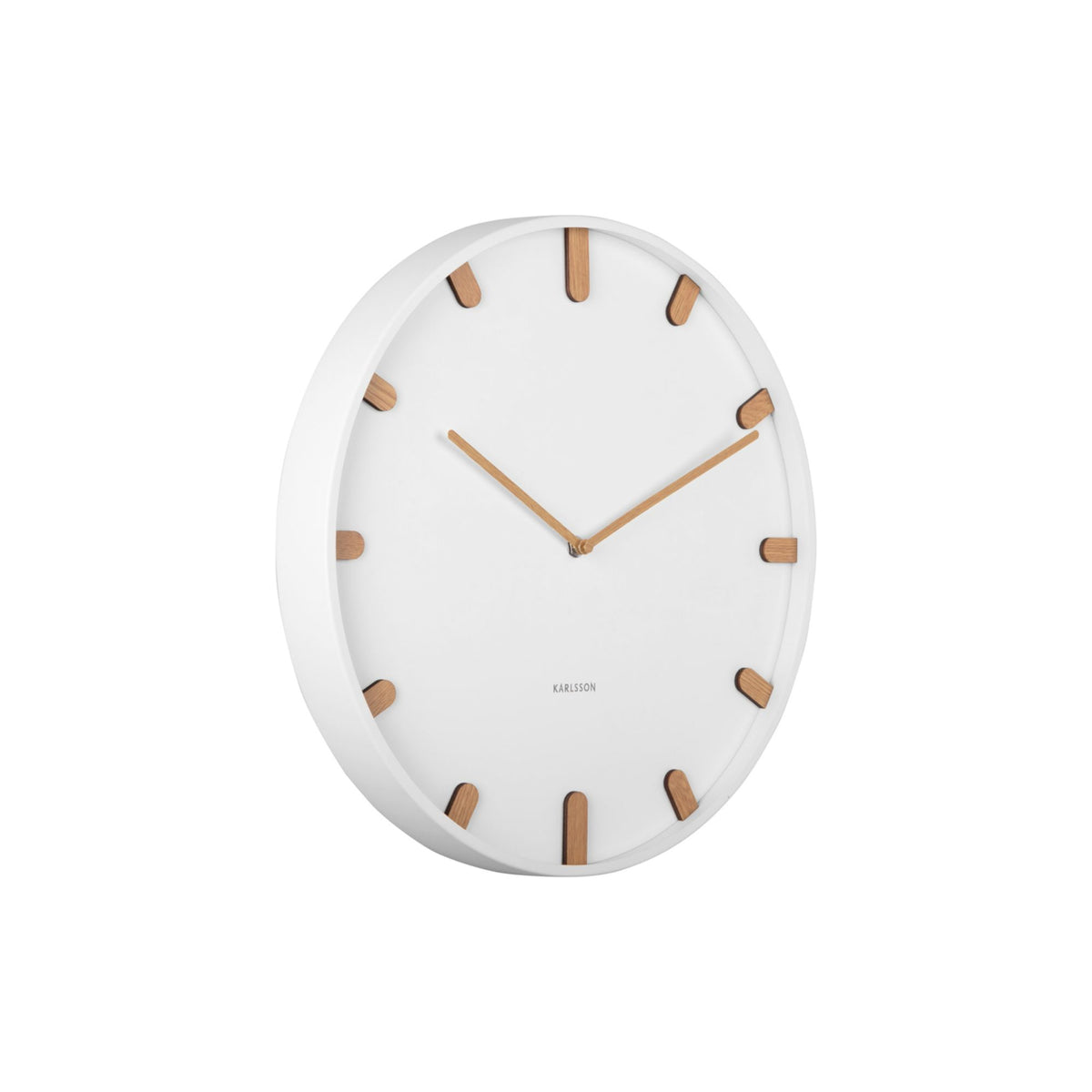 Karlsson wandklok Grace - wit - Ø40cm