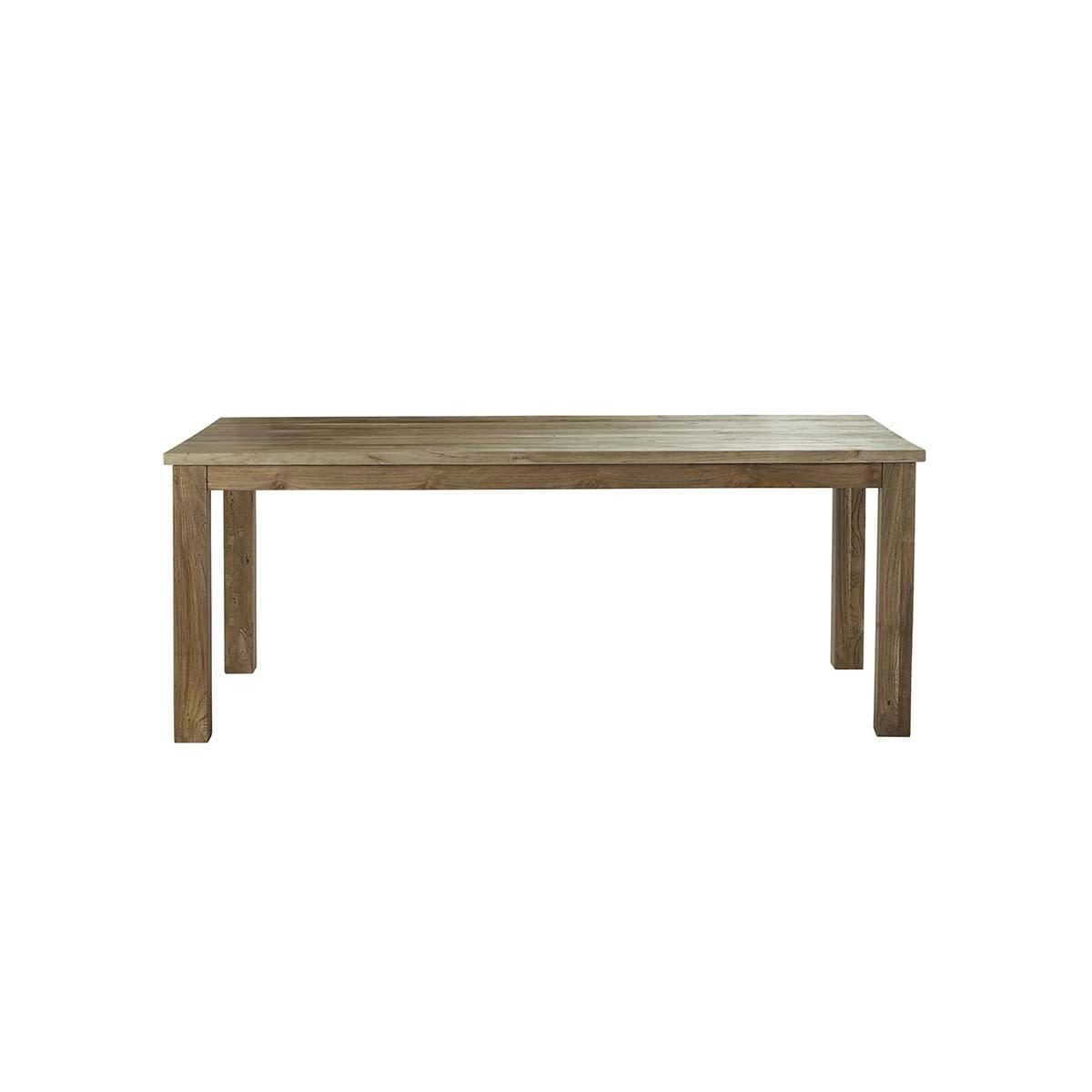 CARGO - Table à manger en teck recyclé massif 10 pers.