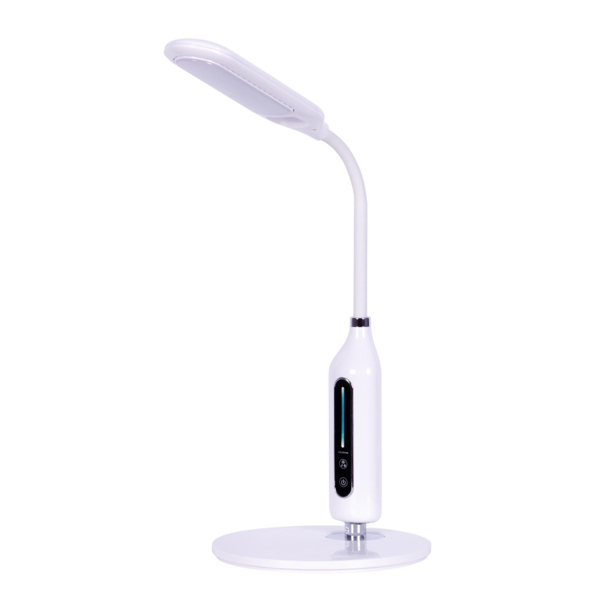 Lampka biurkowa elastyczna MIDA biała LED 8W Odcienie bieli wys:36cm Kaja