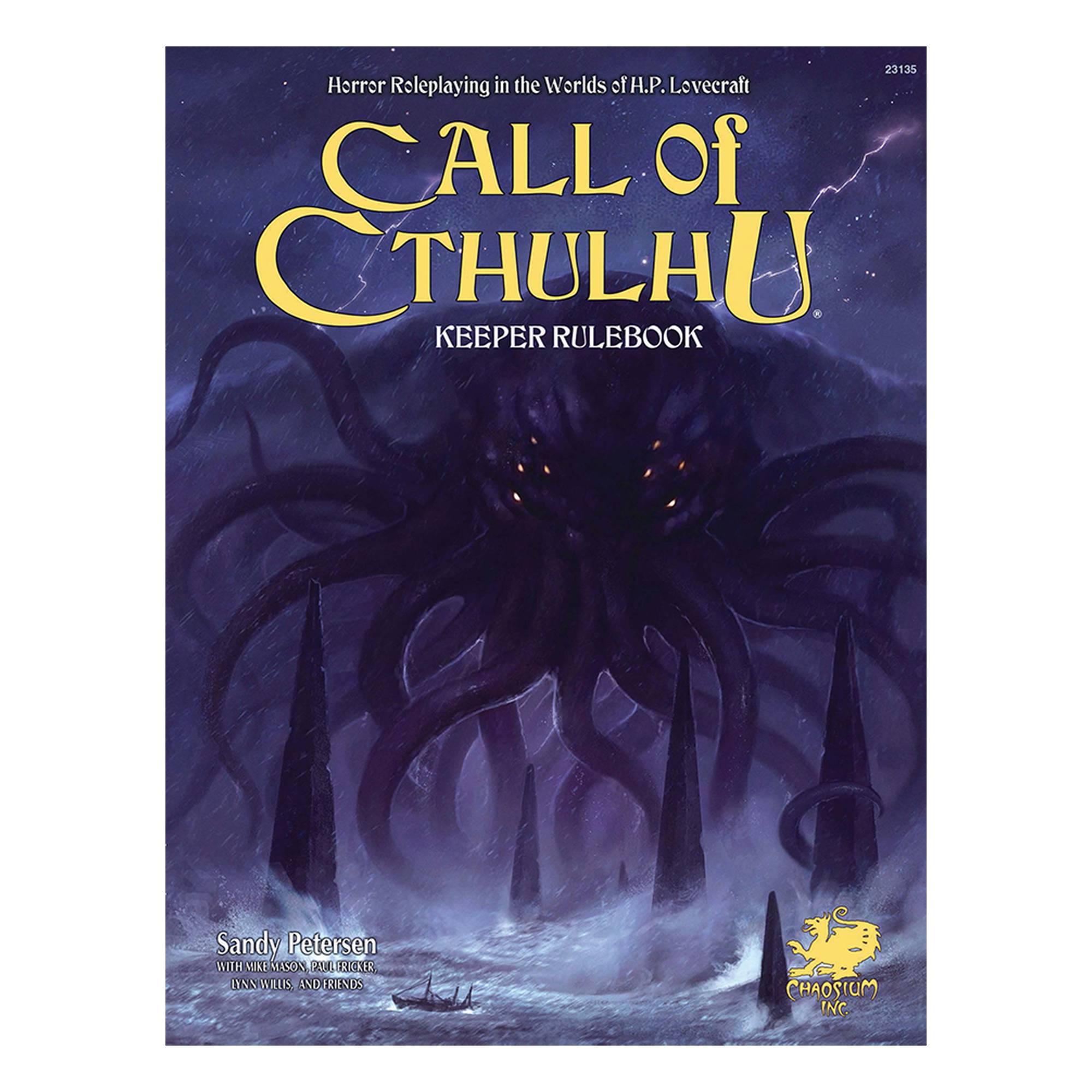 Call of Cthulhu Keeper Rulebook 7th Edition