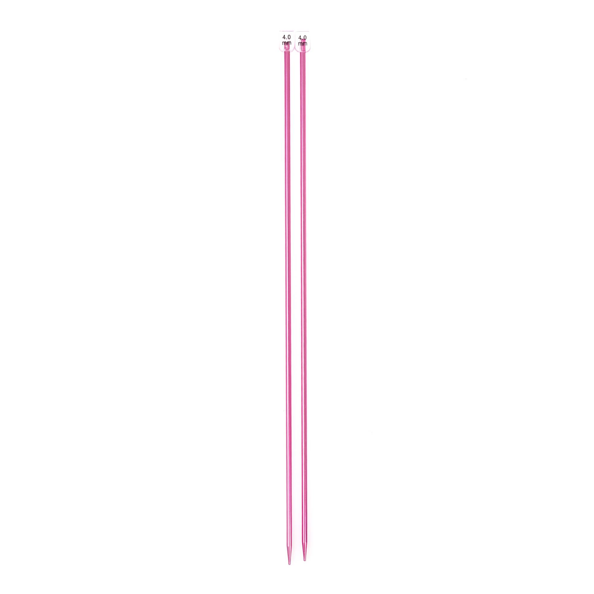 Knitcraft Pink Knitting Needles 4mm