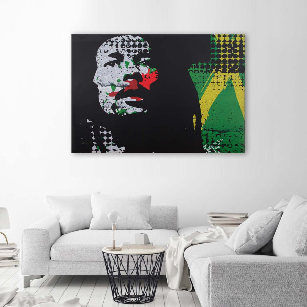 Feeby Obraz na płótnie Bob Marley portret 60x40