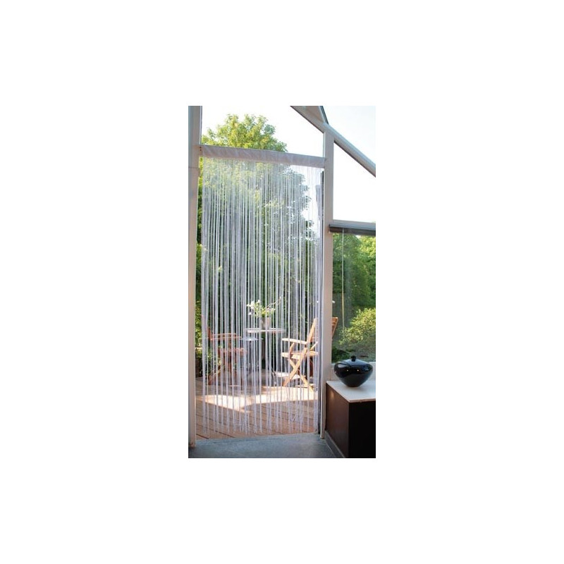 Porte provençale String grise 90 x 200 cm CONFORTEX
