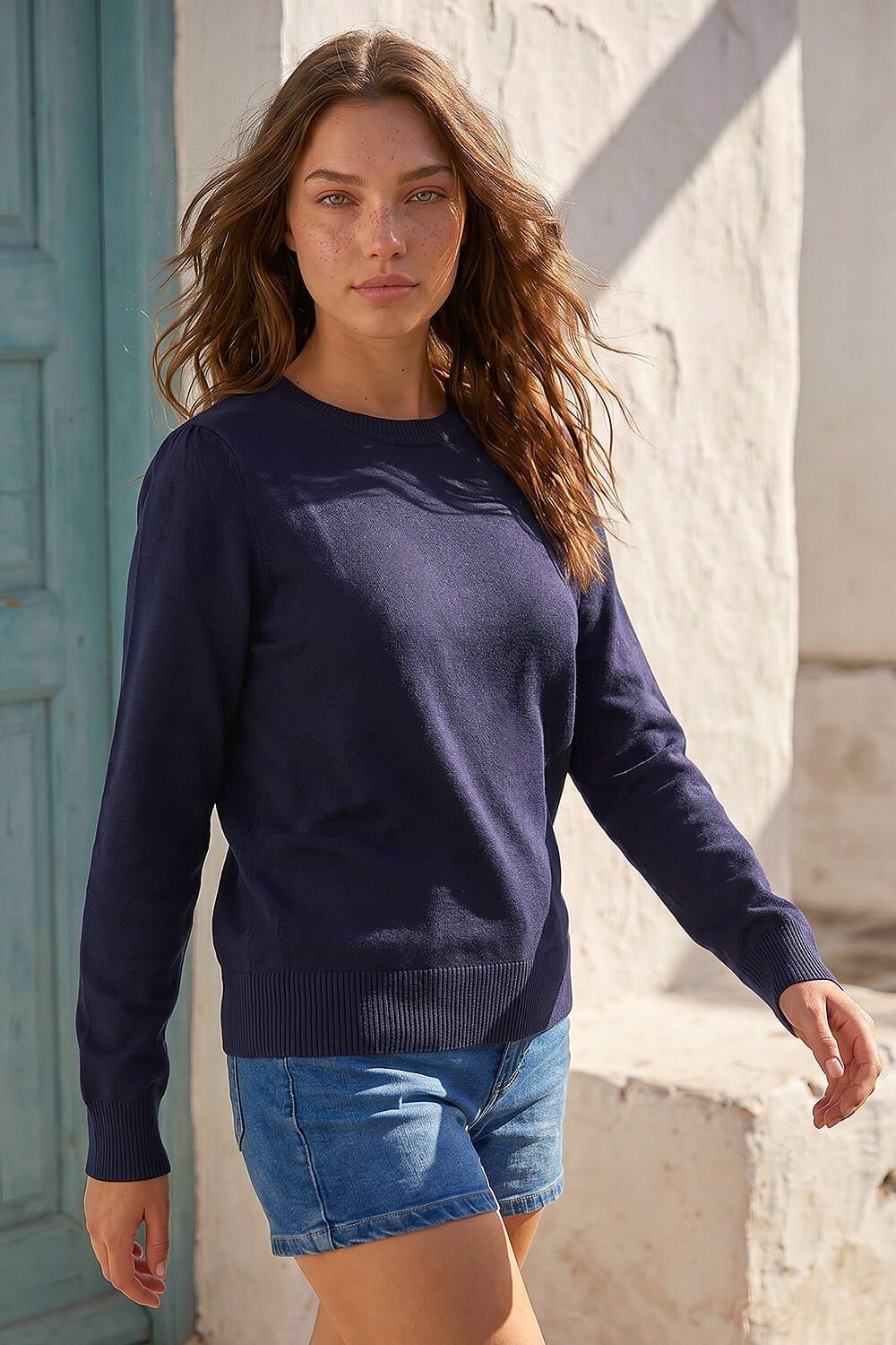 Roman Petite Classic Crew Neck Jumper