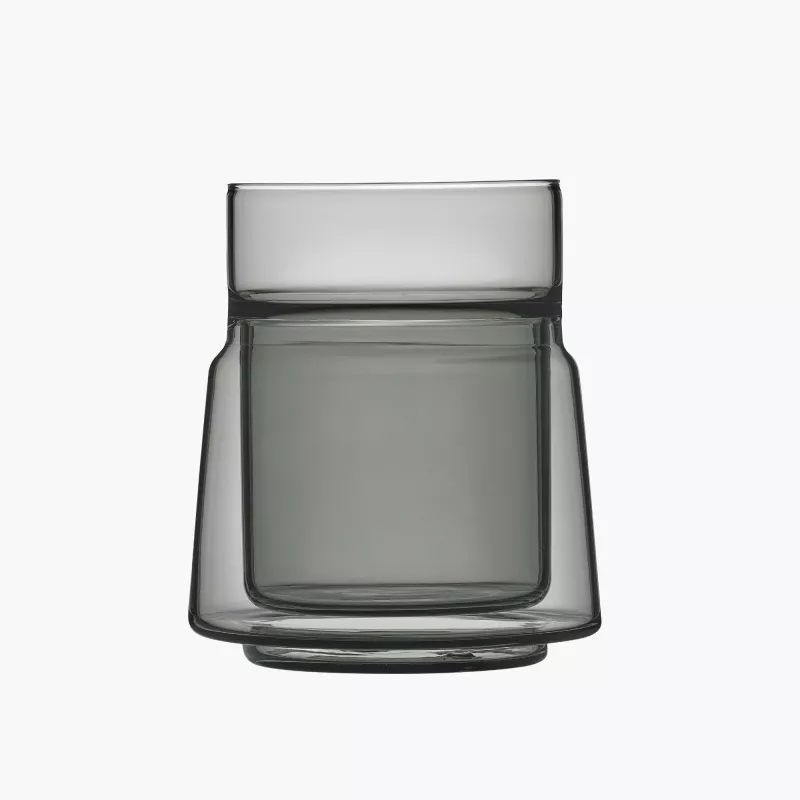 Szklanka z podwójną ścianką JACOB JENSEN 210 ml czarna
