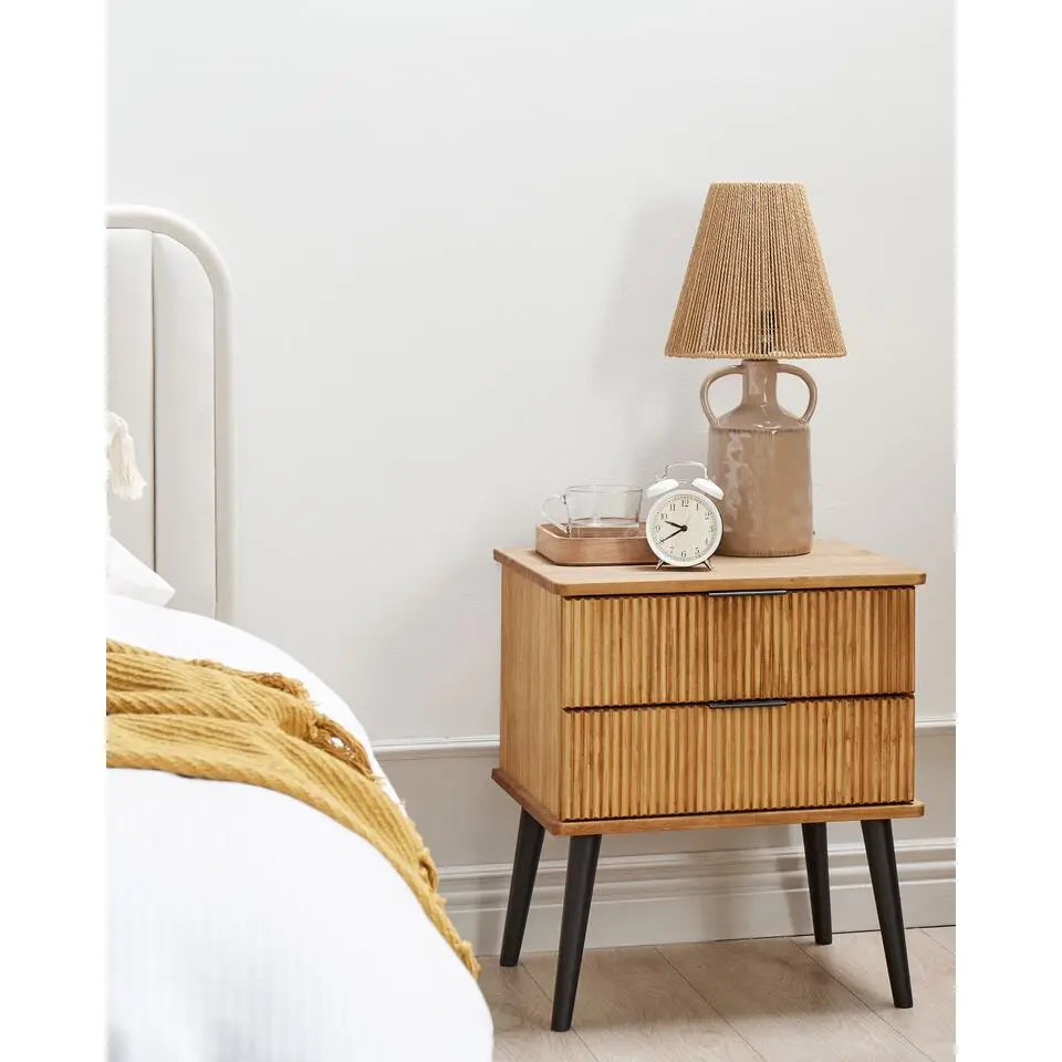 TIMMINS - Nachtkastje - Lichthout - Dennehout