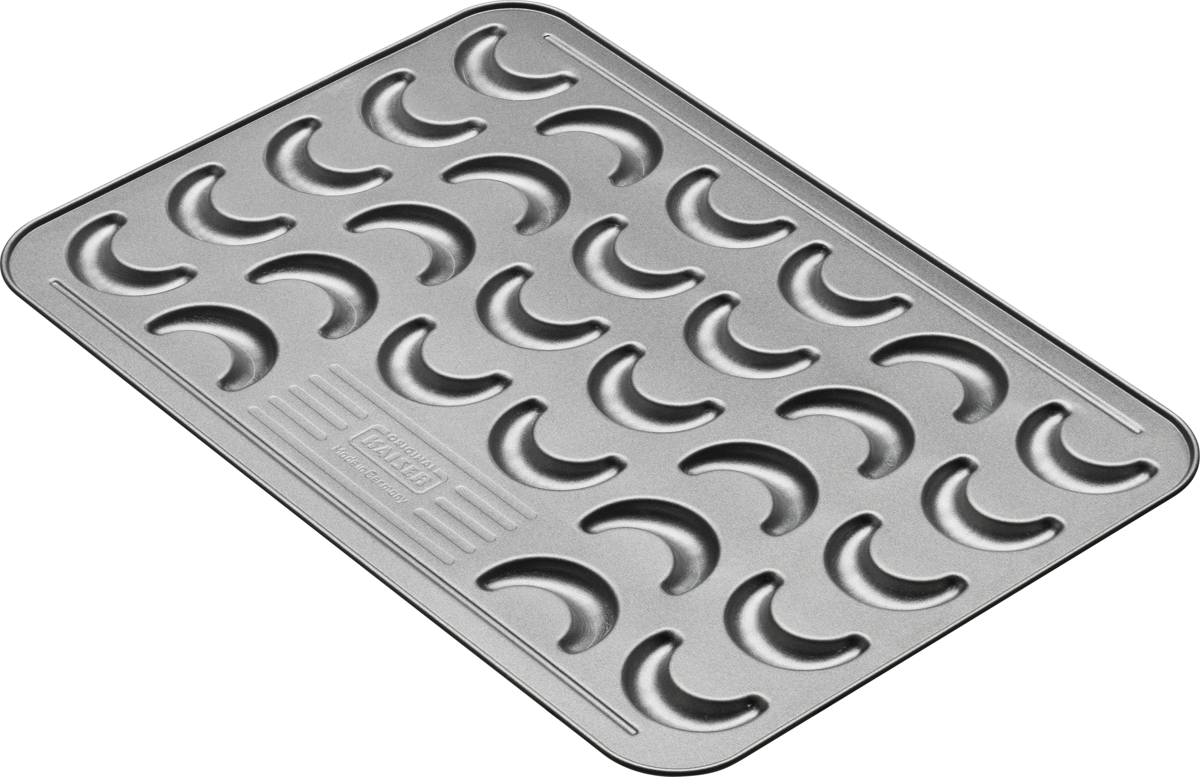 KAISER X-mas Vanilla Crescent Baking Tray, 42 x 29 cm