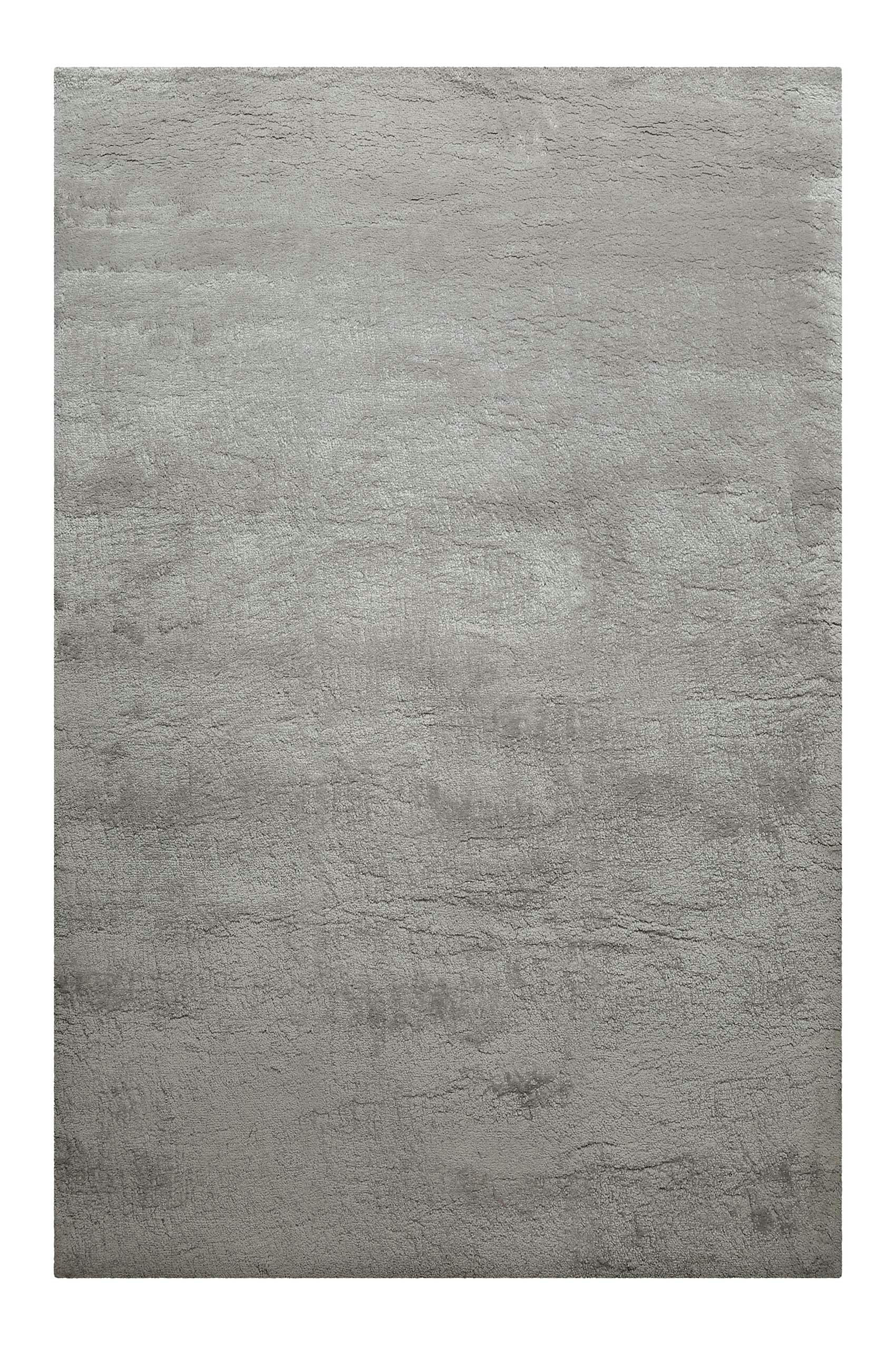 LULU - Tapis à poils longs, doux et moelleux, gris clair  80x150