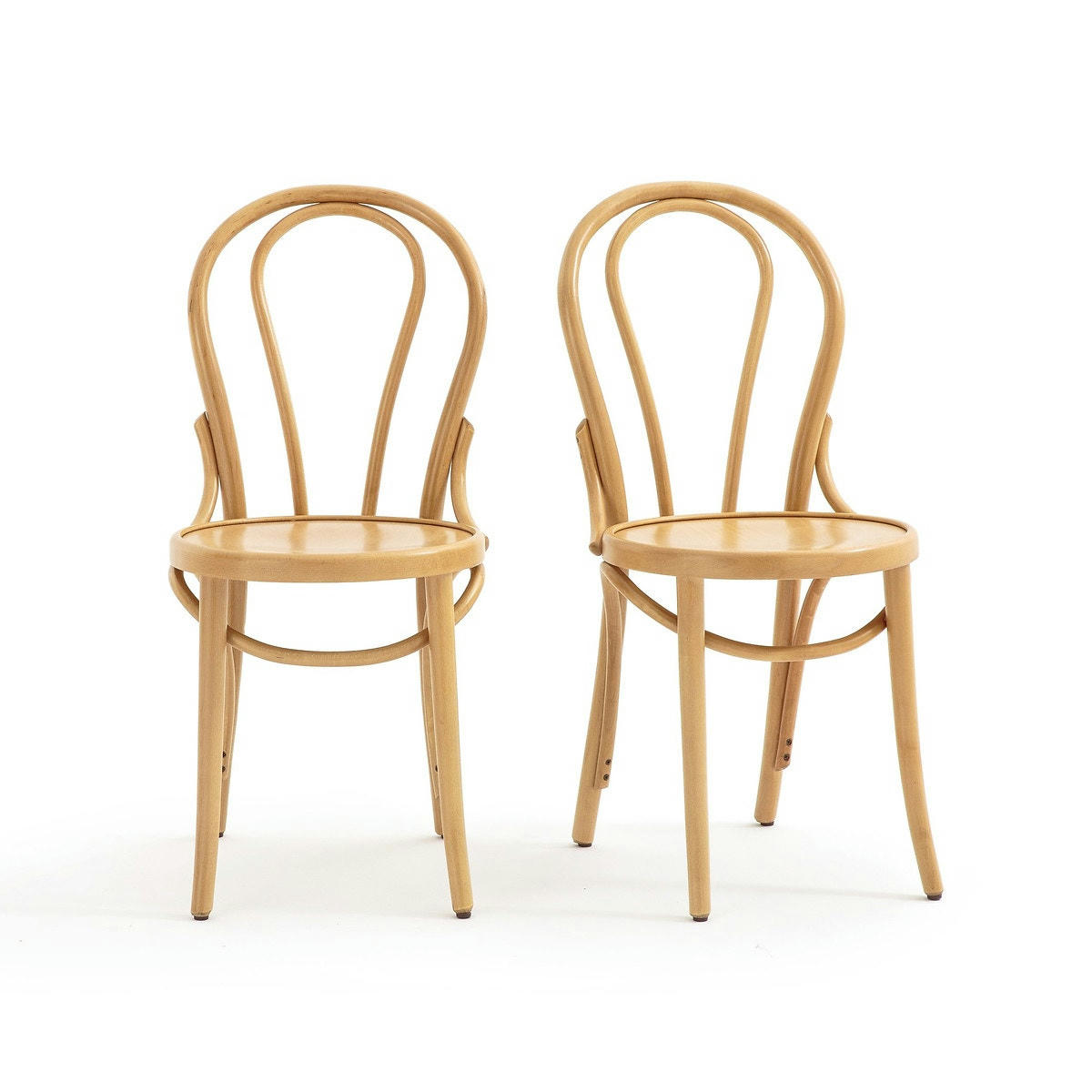 Lot de 2 chaises style bistrot, Bistro