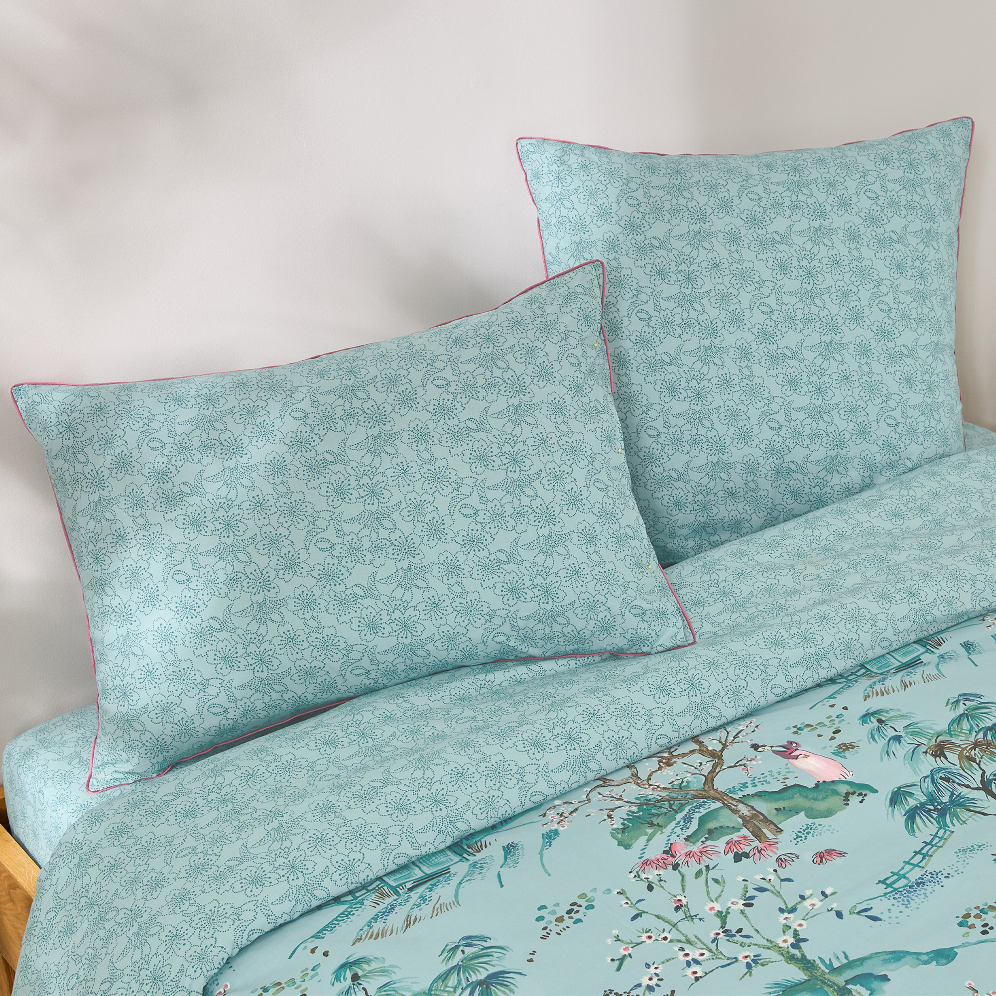 Taie d'oreillerEstampe japonaise