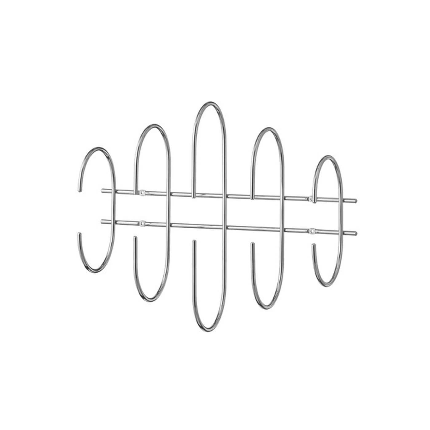 MOVEO - Porte manteau argent L51cm