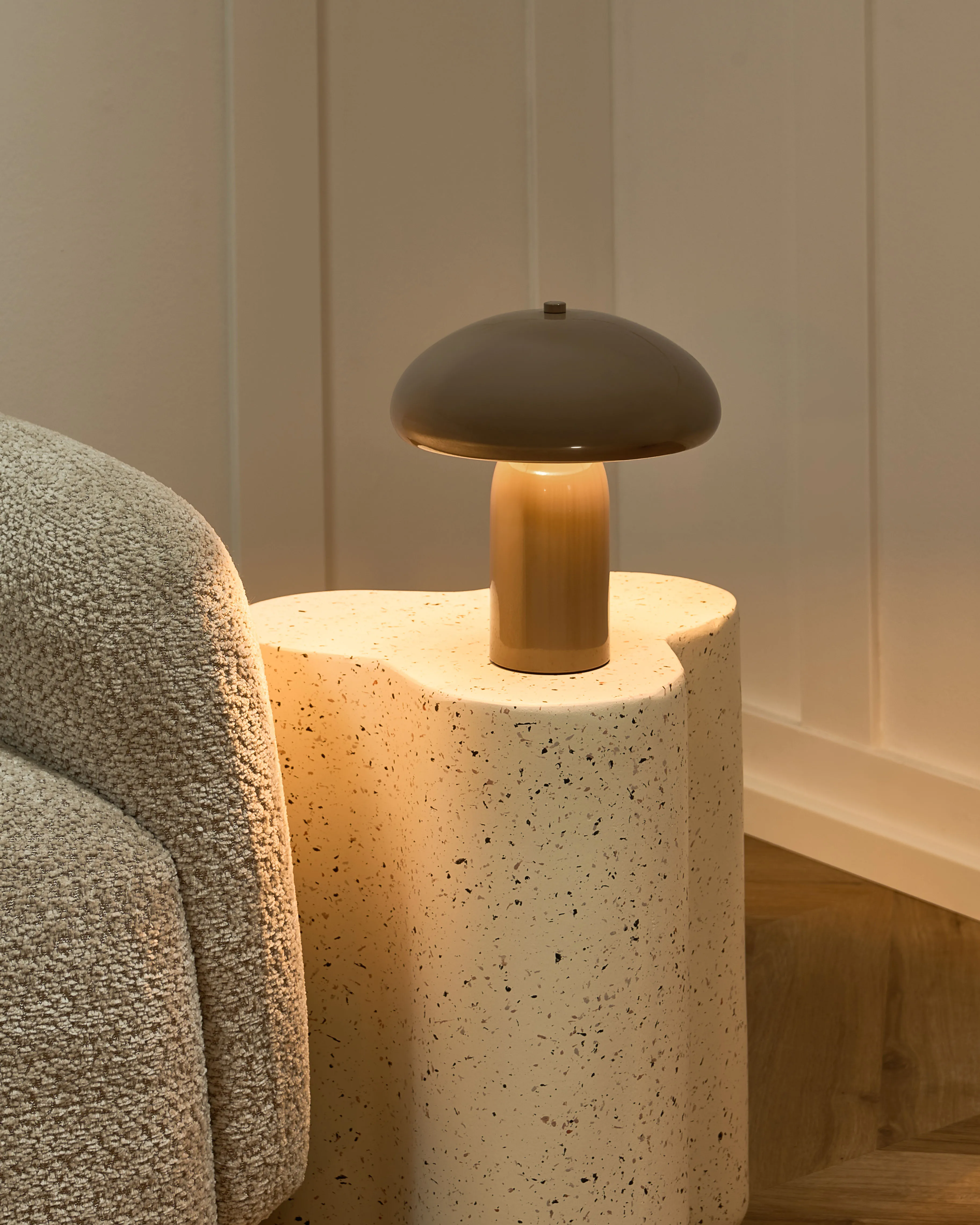 Table Lamp SANYA Metal Beige