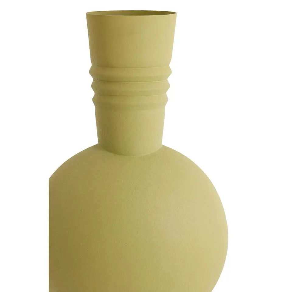 Vaas Kavansi - Olijfgroen - 21x21x60cm