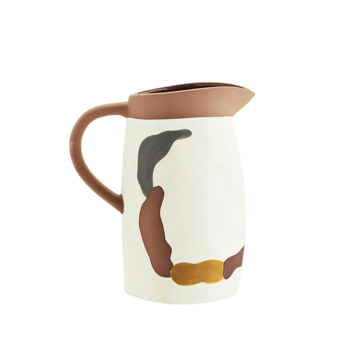 - Vase Terre cuite Blanc 10X19