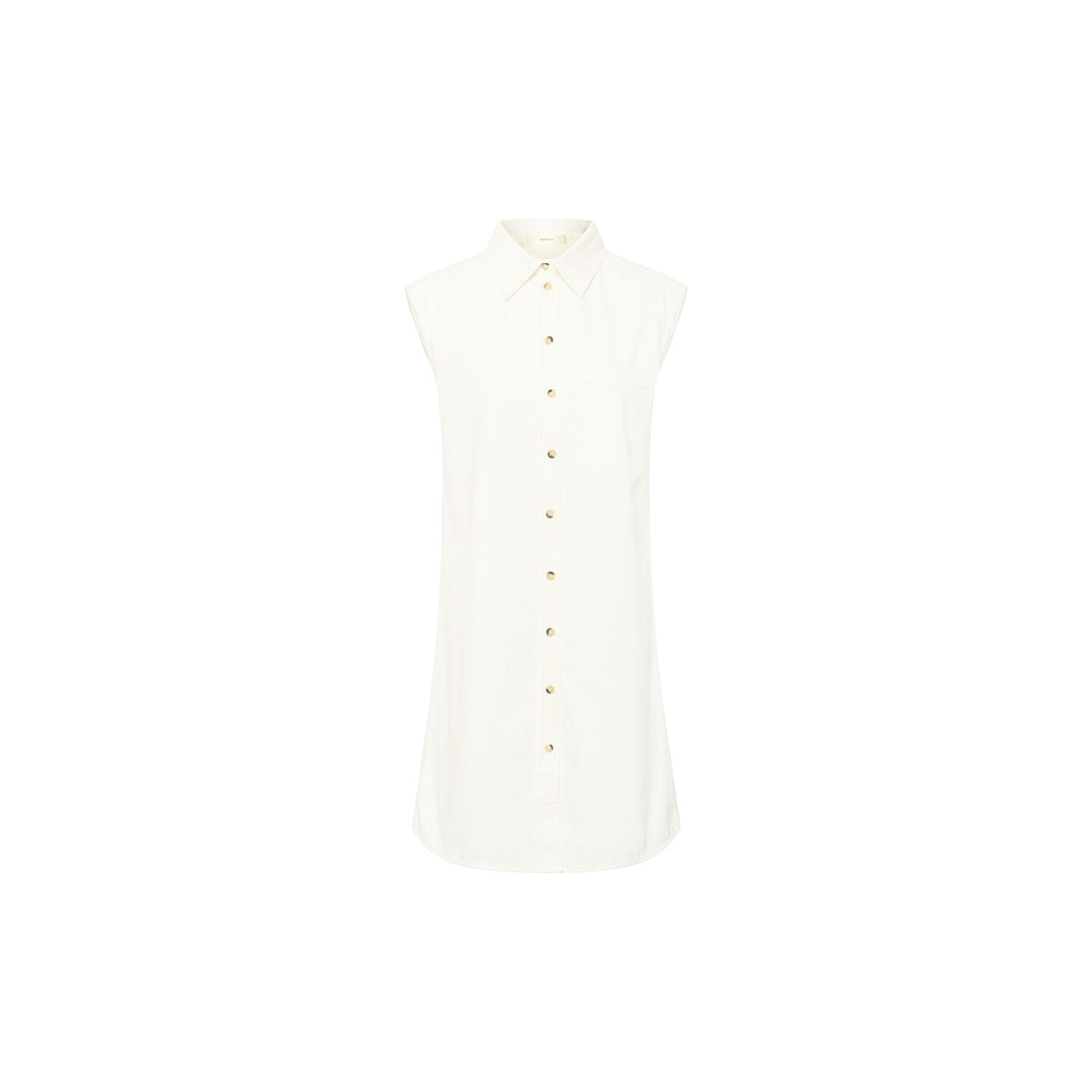 EllyIW Denim Dress, pure white