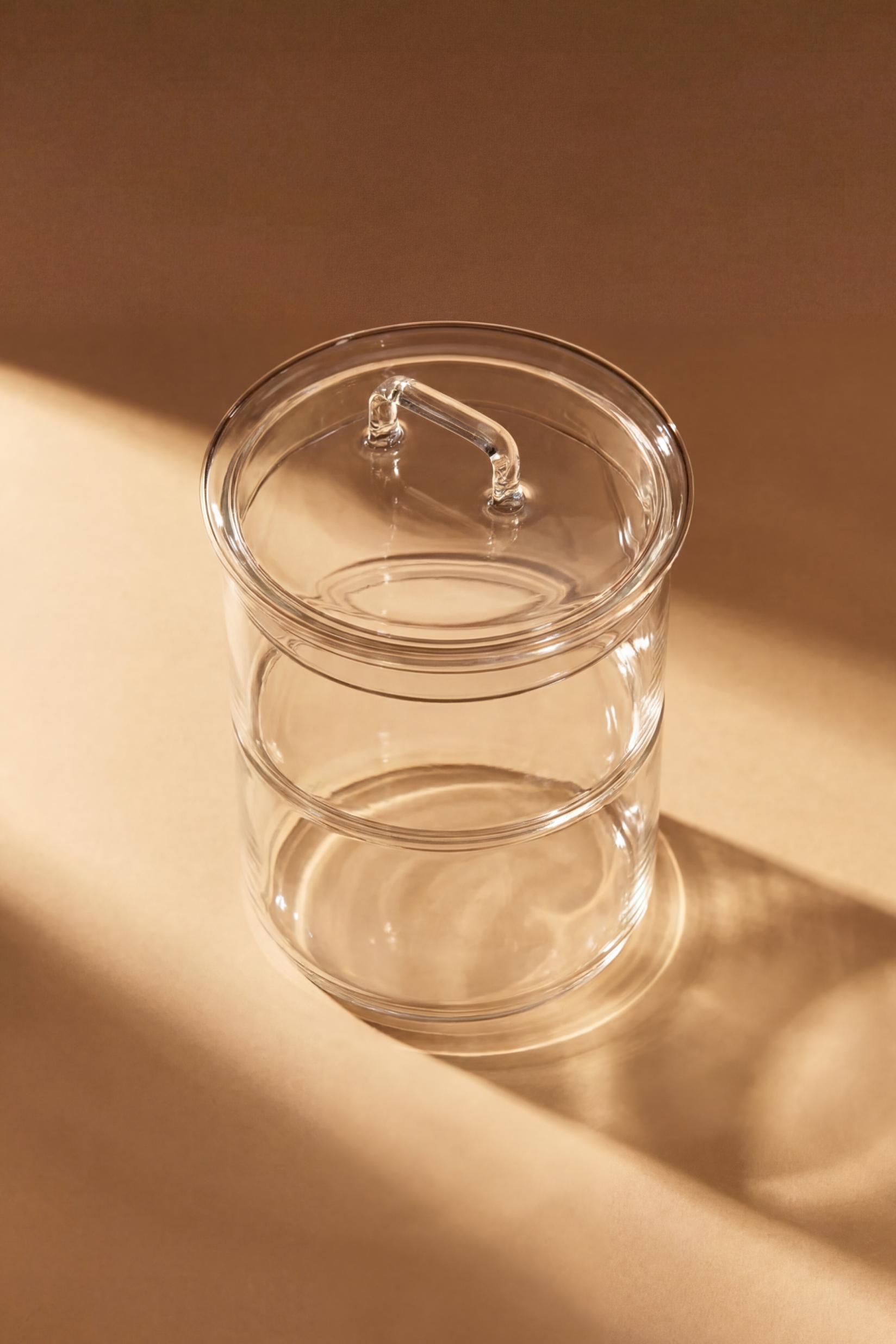 Bote organizador borosilicato