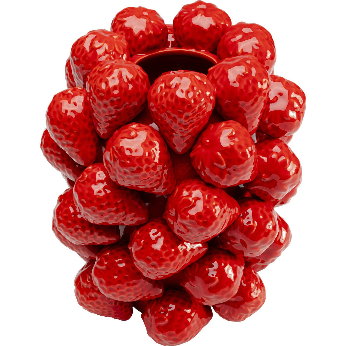 Kare Design Vaas aardbeien rood 24cm