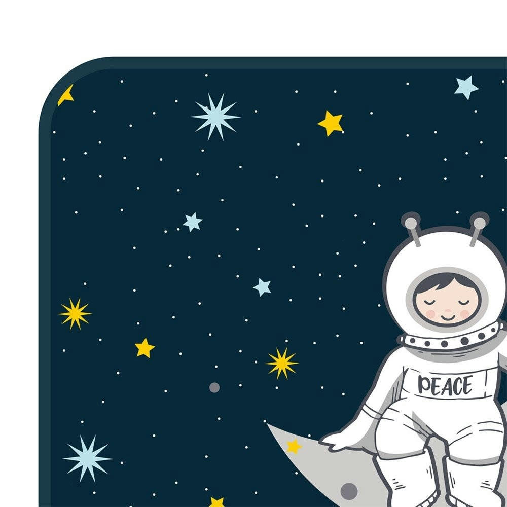 PETIT ASTRONAUTE - Tapis aspect velours 45x75cm