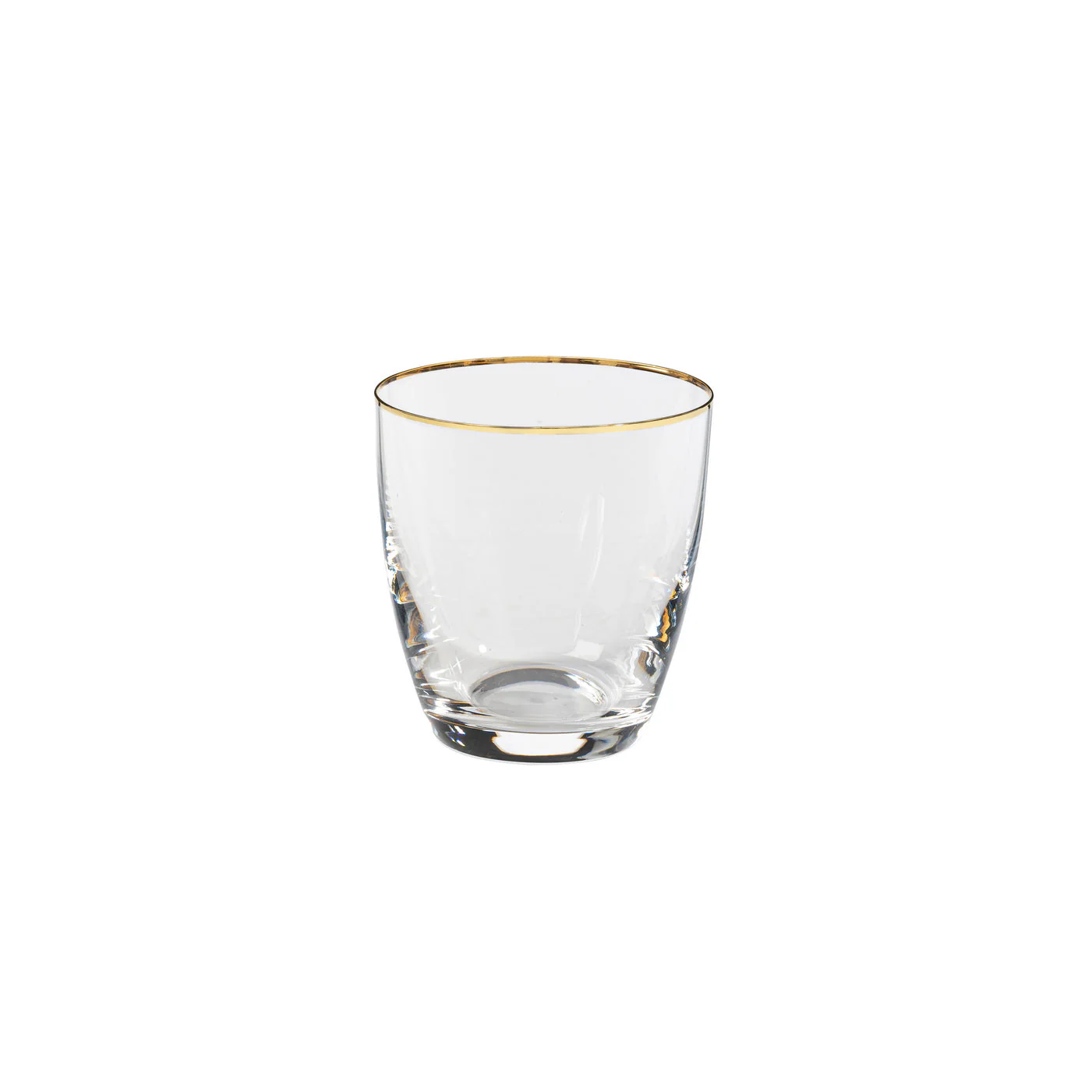 Set 6 Tumblers with Golden Rim Sensa, Casafina by COSTA NOVA