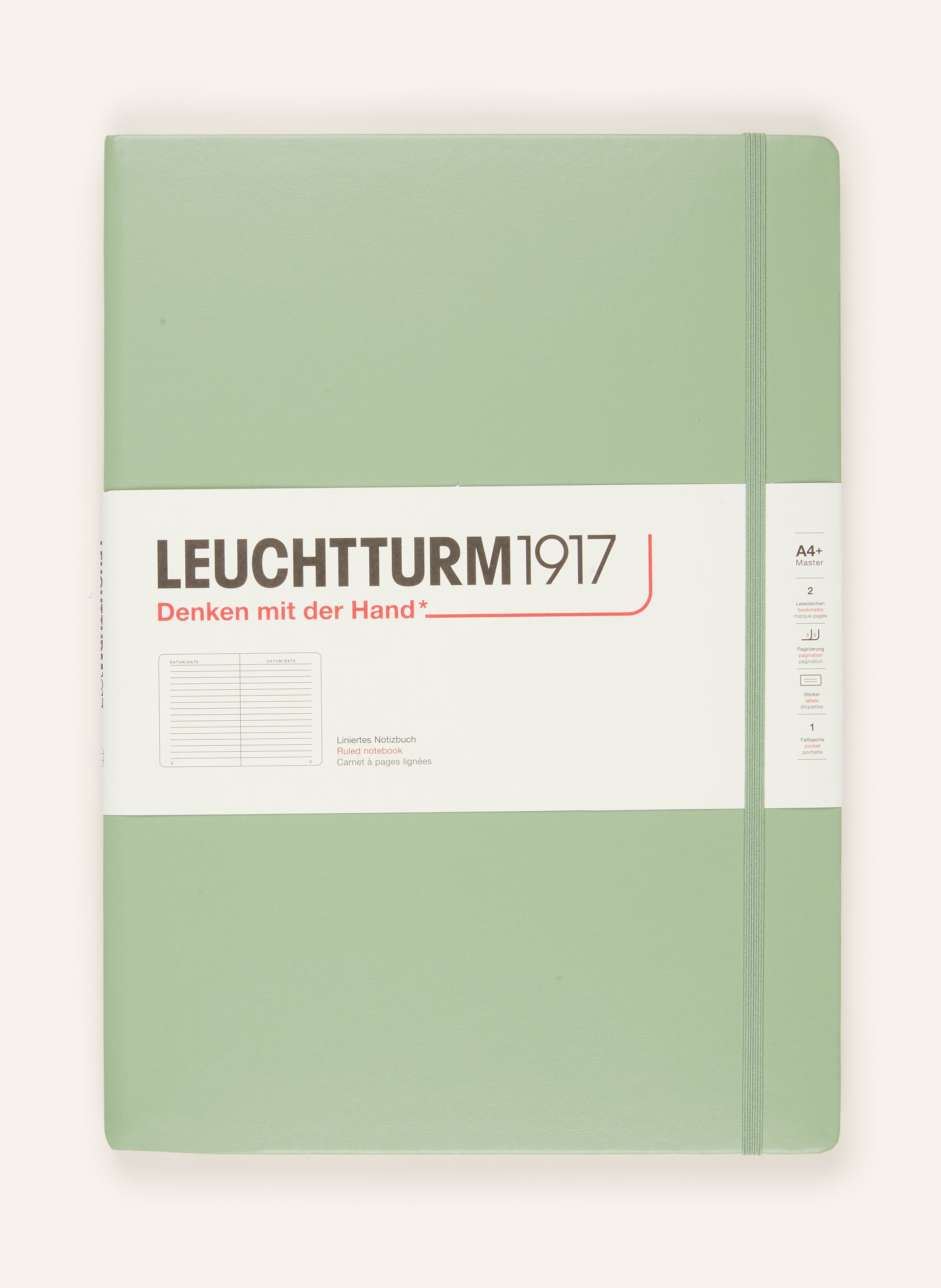LEUCHTTURM1917 Notizbuch MASTER SLIM