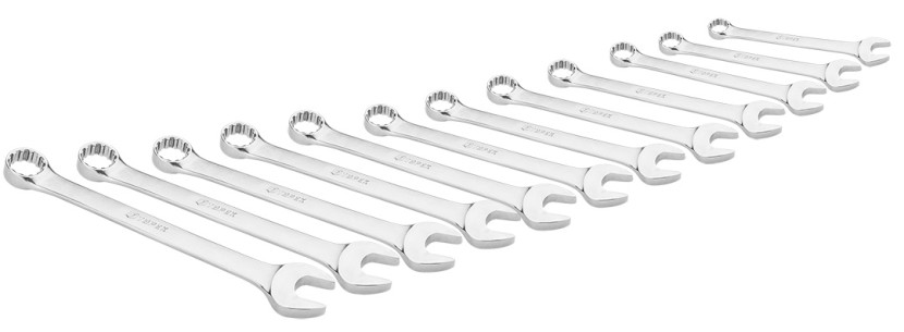 Klucze płasko-oczkowe 13-32 mm zestaw TOPEX 35D758