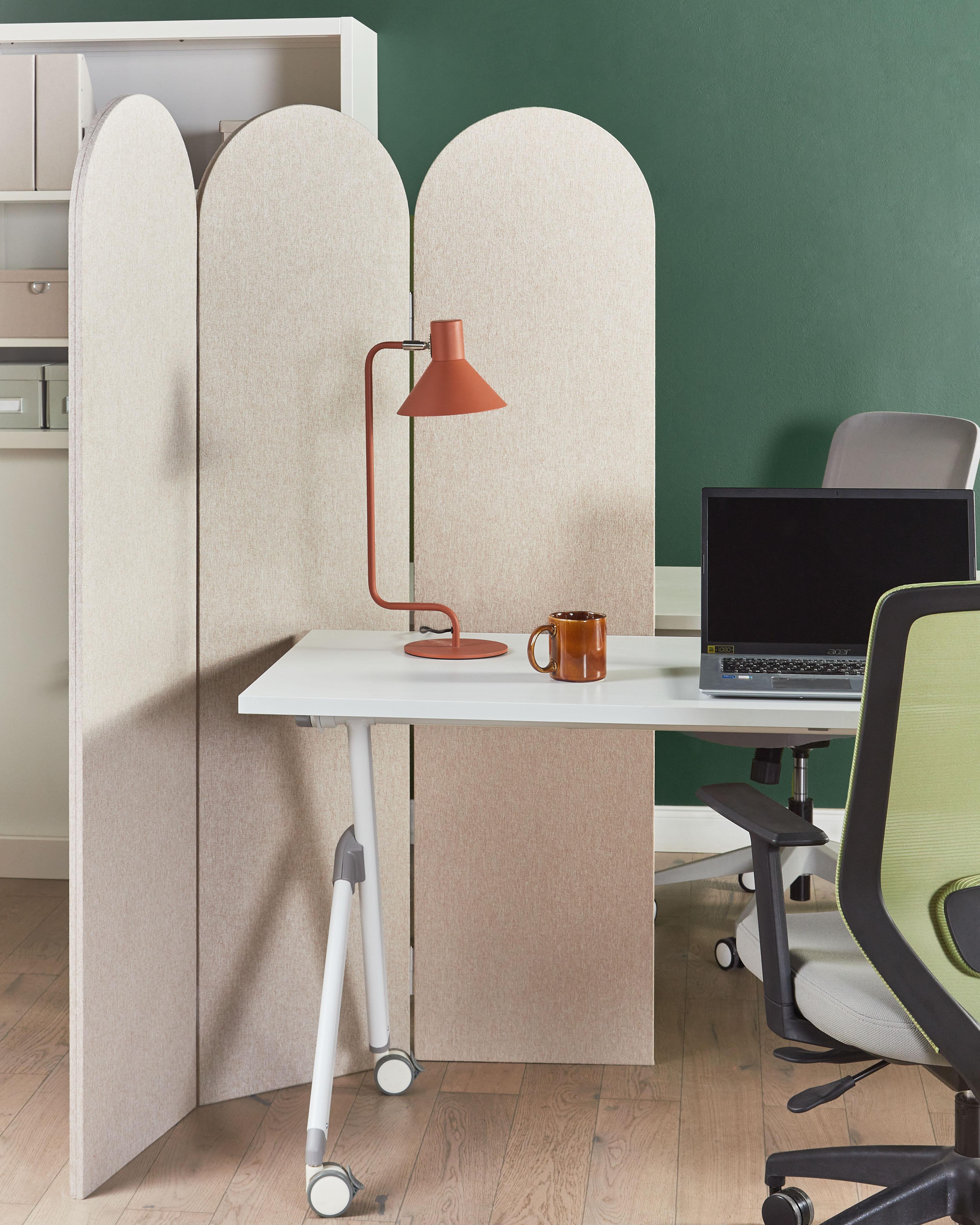 Office Divider SLIMMY 120 x 160 cm Beige