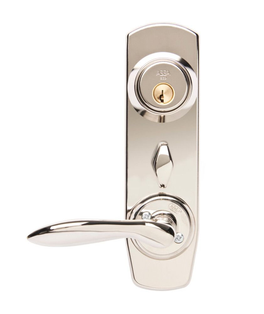 LÅSESETT ASSA ABLOY ENTRÉ D12-B1 NIKKEL