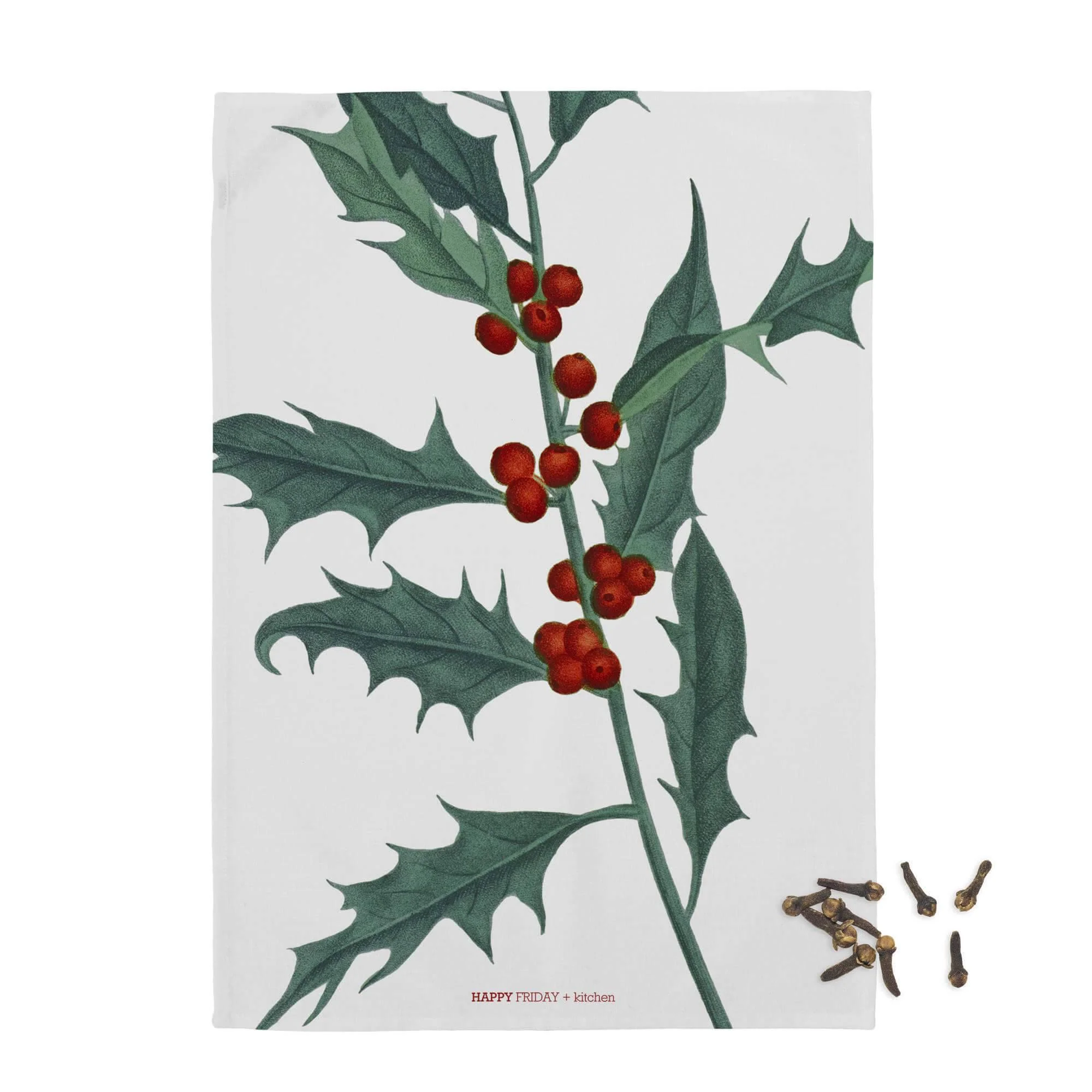 Set van 2 theedoeken Mistletoe