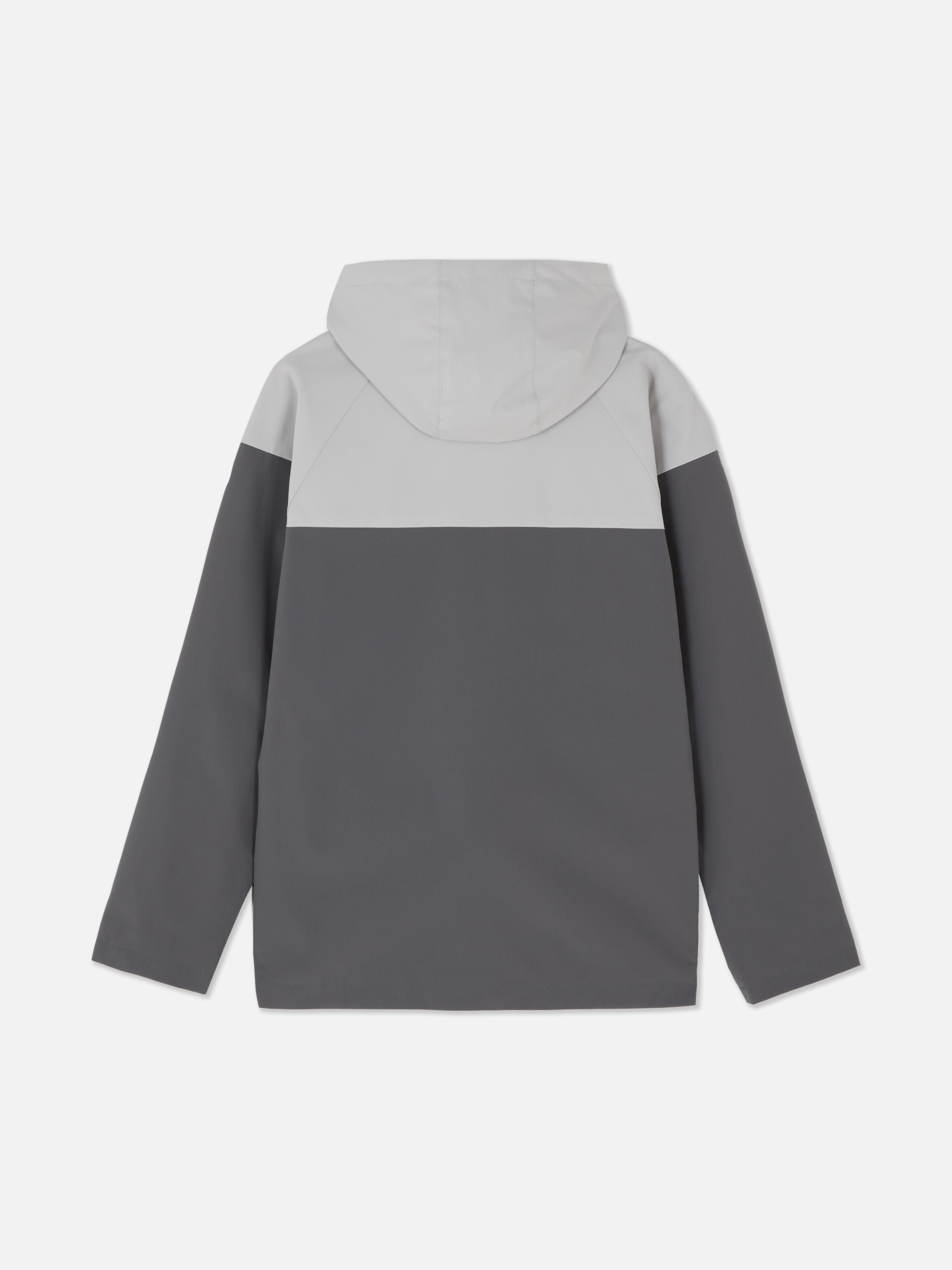 7-15yrs | Colorblock Zip-Up Sports Jacket