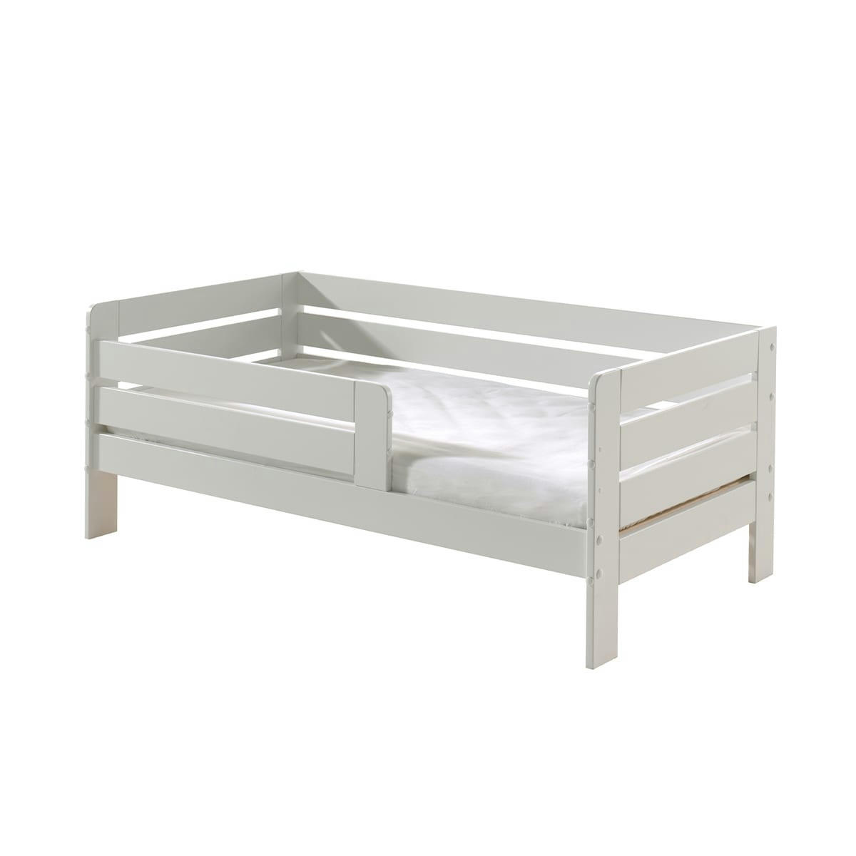 TED - Lit 70x140 sommier inclus blanc