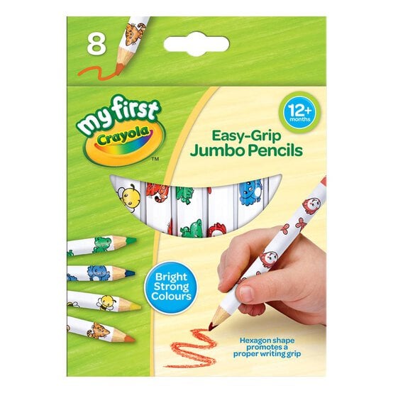 Crayola My First Jumbo Pencils 8 Pack