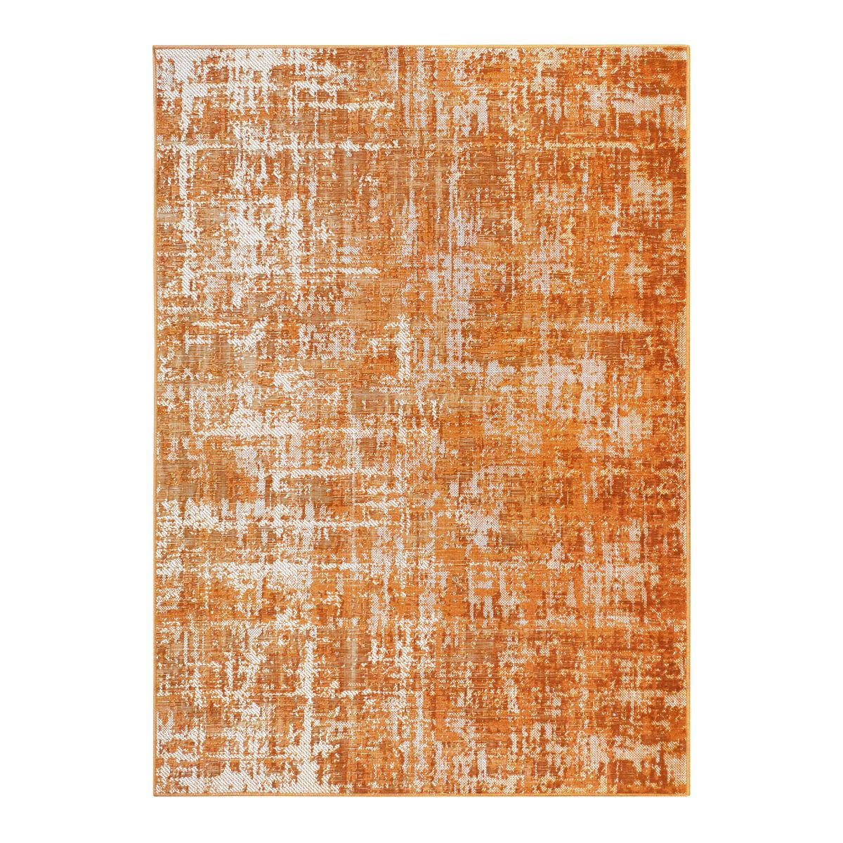 STELLE - Tapis effet patiné vintage terra 120x170