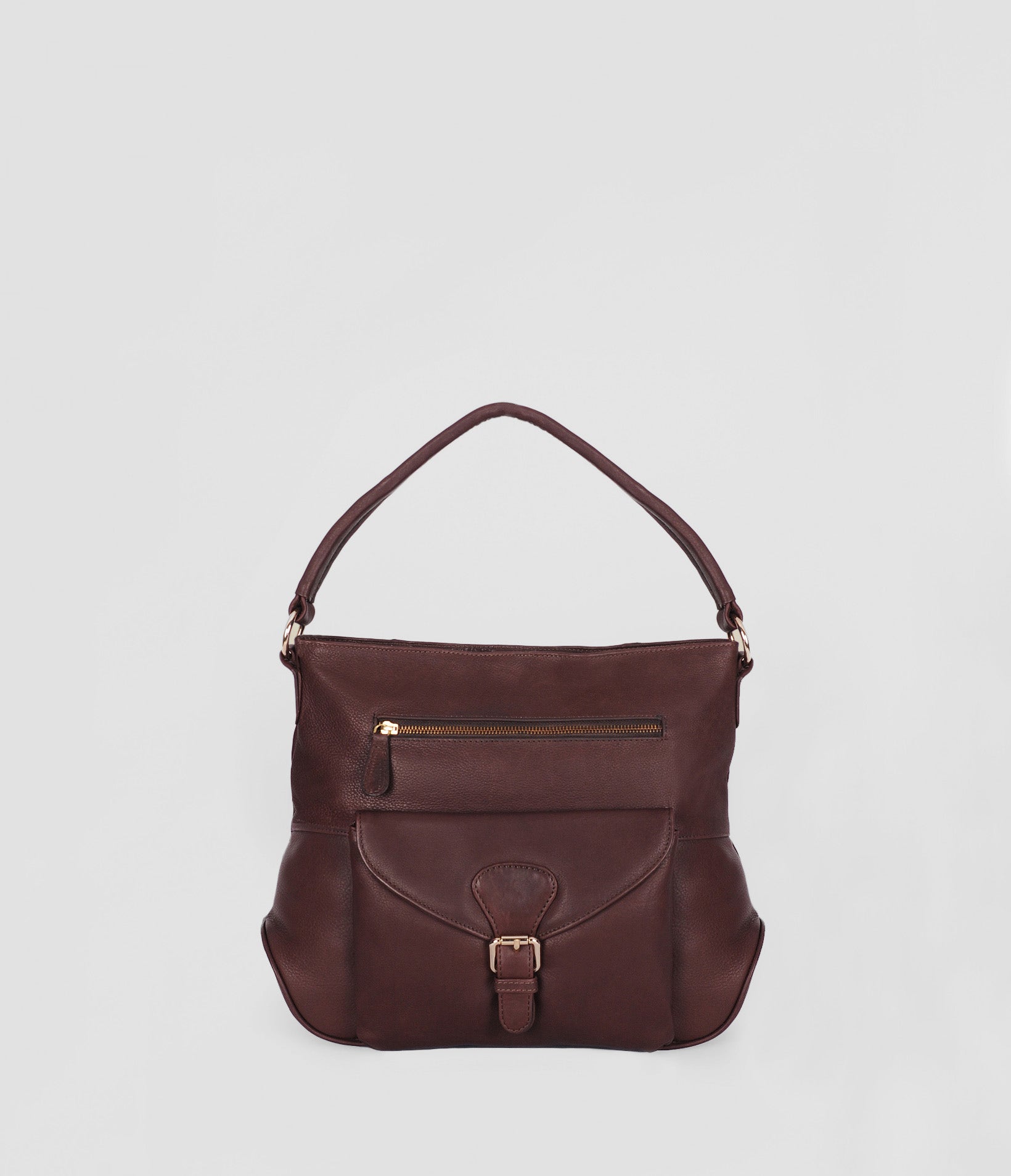 Leah Handle Top Zip Tote