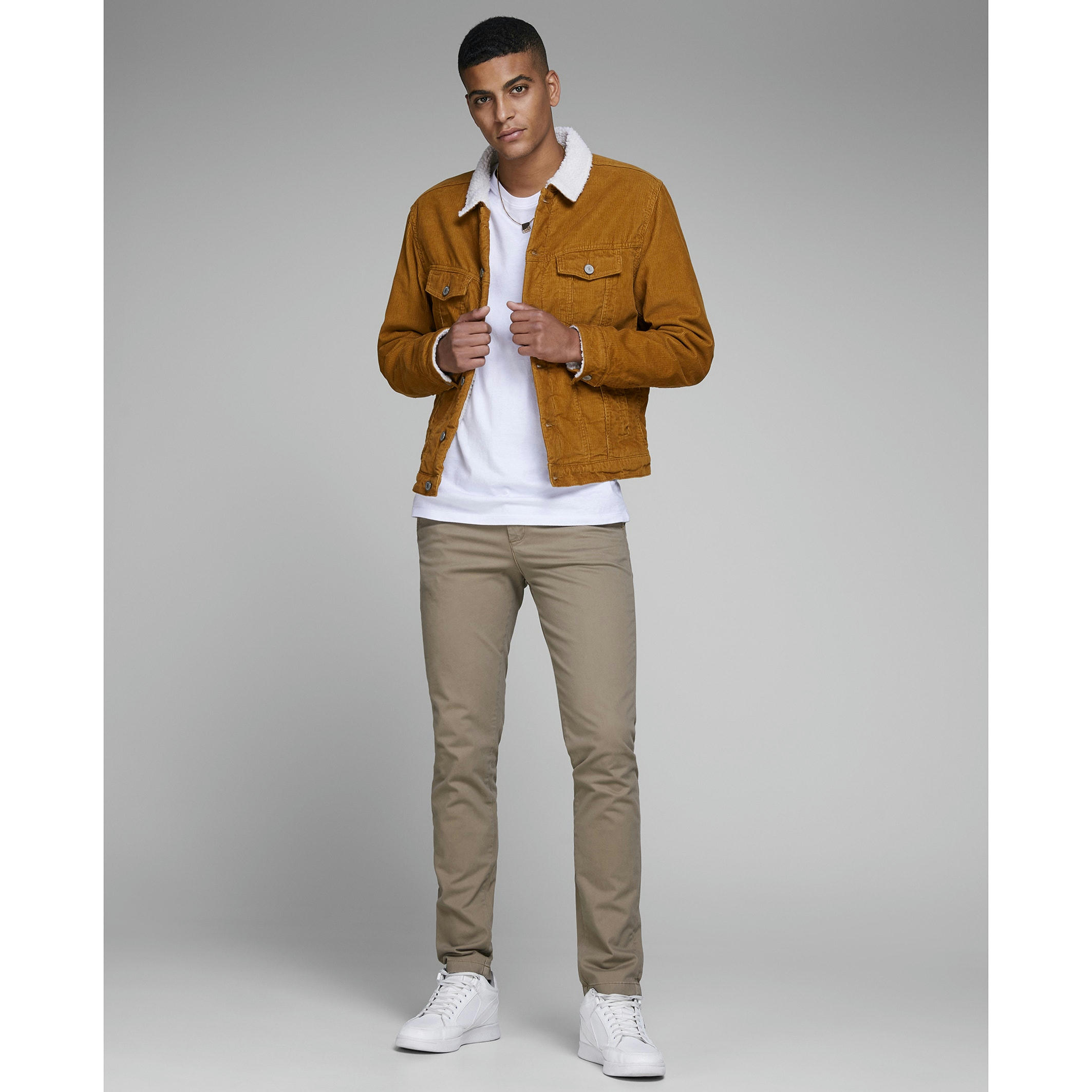 Pantalon chino slim Marco