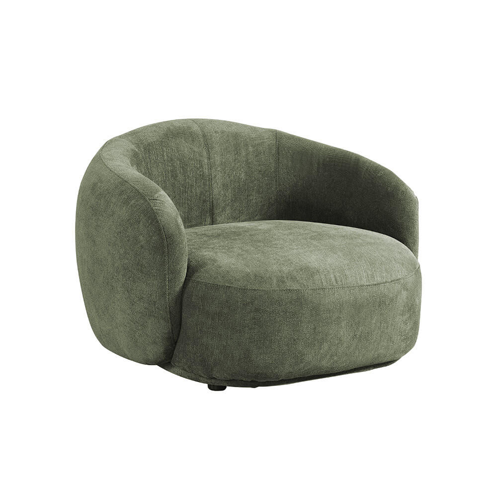HOME DELUXE Fauteuil Casara - Donkergroen