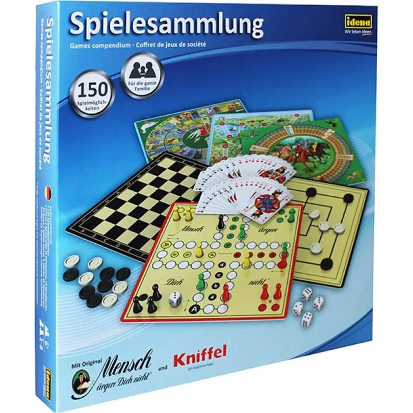 Brettspiel 150er-Set Spiele