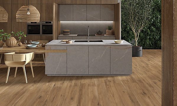 Carrelage Antiqua EK Miel - Mat 120 x 20cm( vendu par boite de1,2 m² )