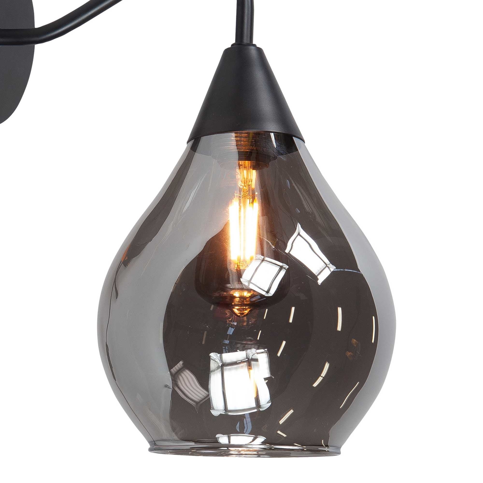 Highlight Highlight Wandlamp Cambio H 27 cm Ø 15 cm zwart